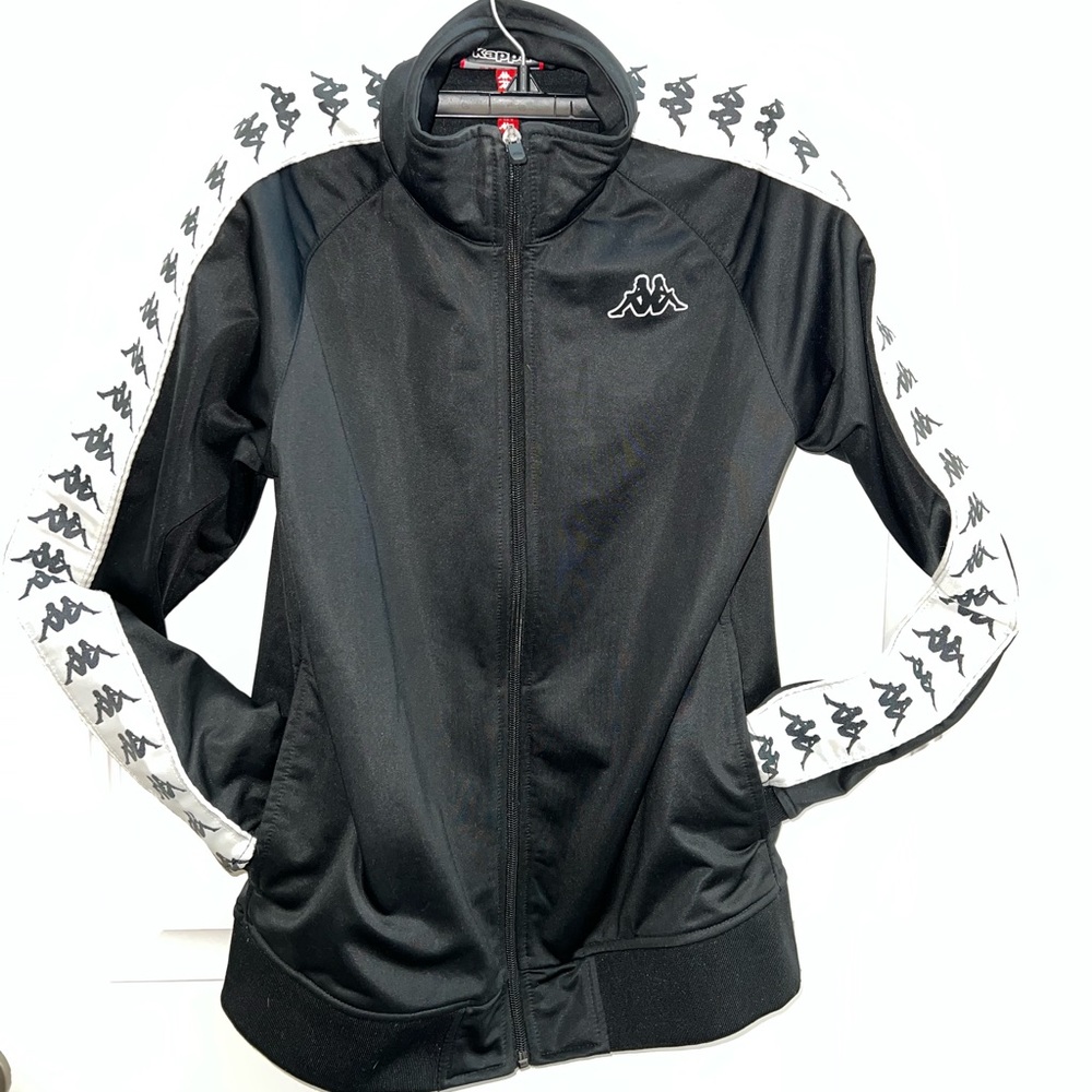 Kappa Jacket Size Small Black